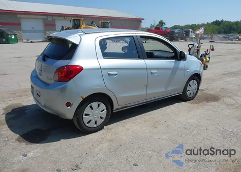 2014 Mitsubishi Mirage De из США, поврежденный, VIN ML32A3HJ3EH007153